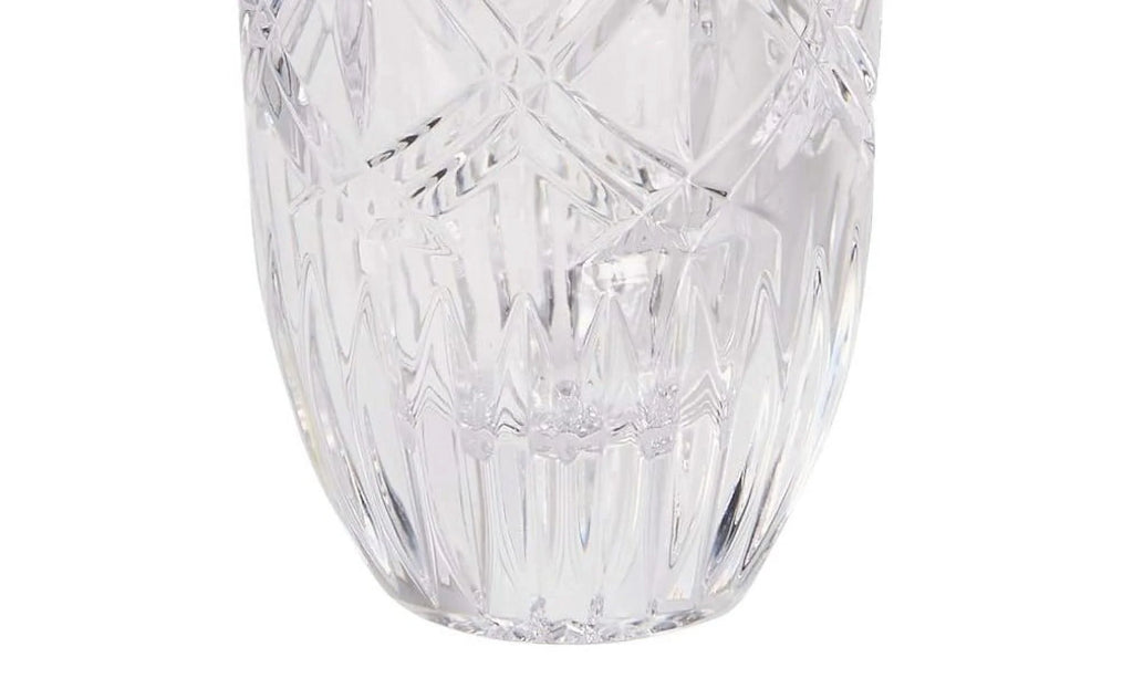 Clear 9 inch Accent Vase U5433