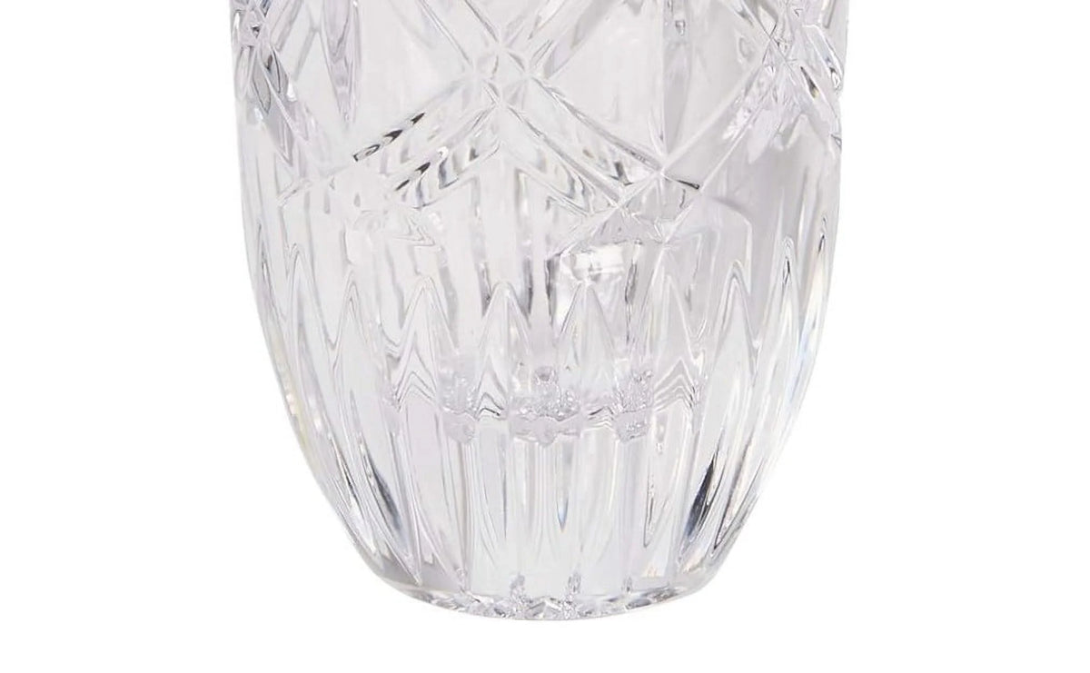 Clear 9 inch Accent Vase U5433