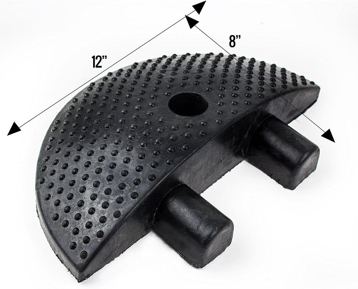 Set of 2 Rubber End Cap for Speed Bump Y2342