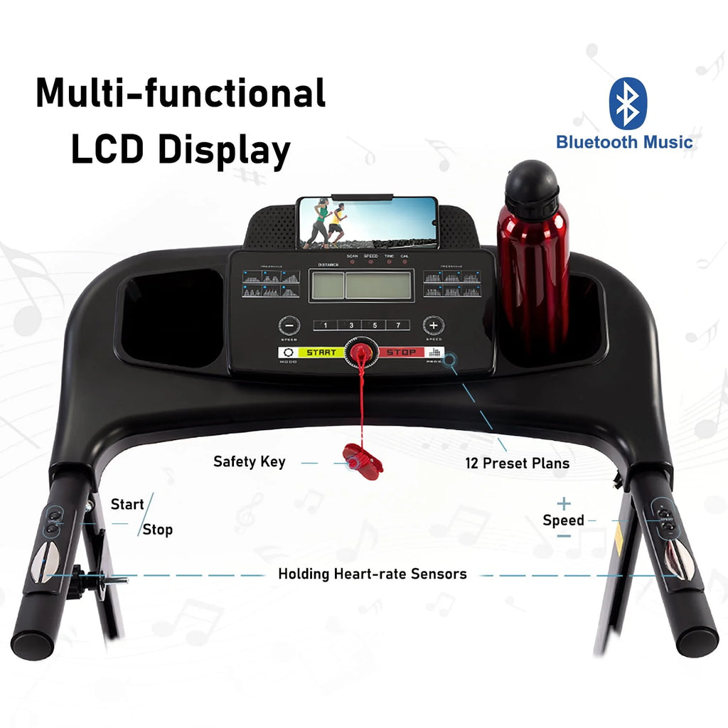 2.5 HP Foldable Treadmill with Incline Z3281
