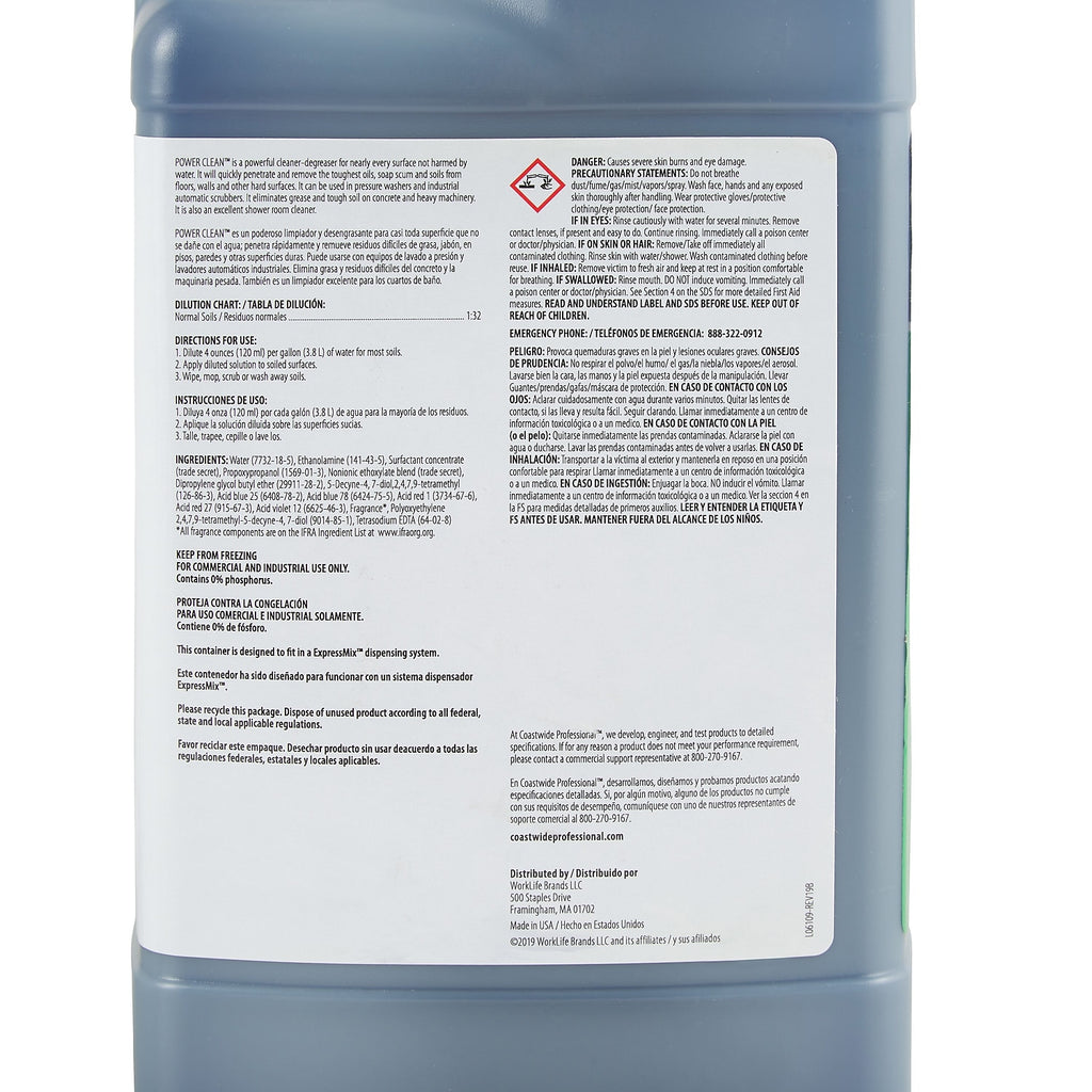 Hvy-duty Cleaner/Degreaser Power Clean Concentrate 3.25L P163417