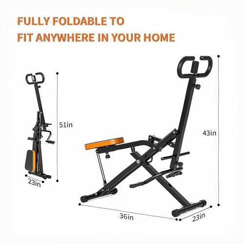 Foldable Magnetic Rowing Machine R6476