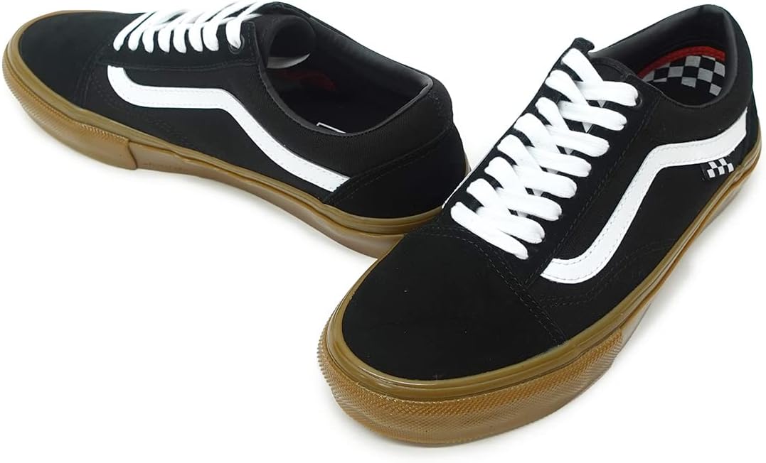 Black/Gum Skate Sneaker I38480