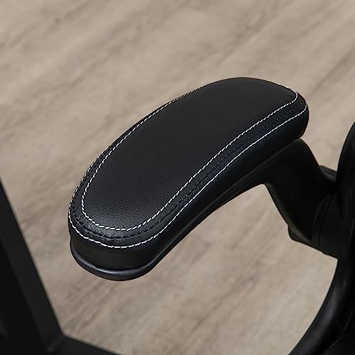Black Executive Office Chair with Wide Seat Z49601
