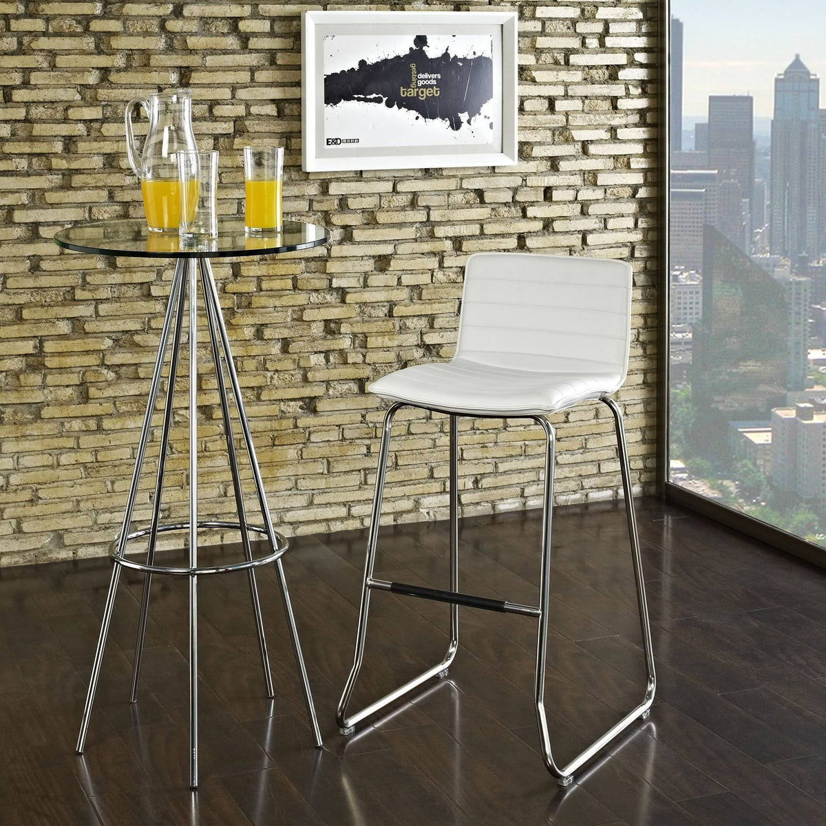 Black Bar Stool B8415