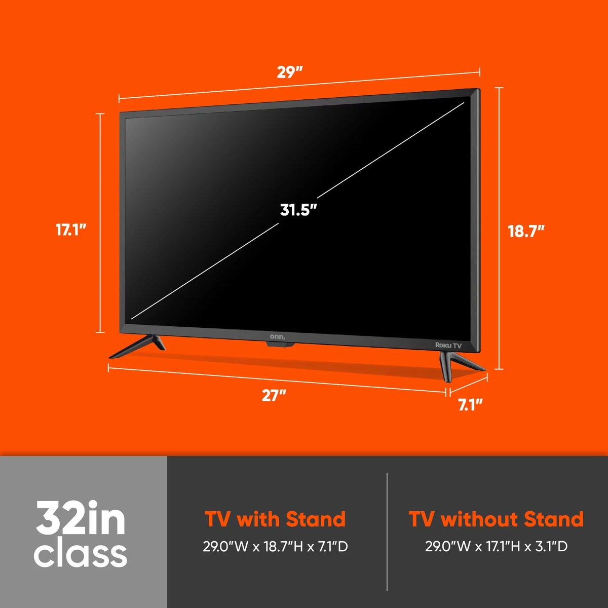 32" Class HD LED Roku Smart Television V216026