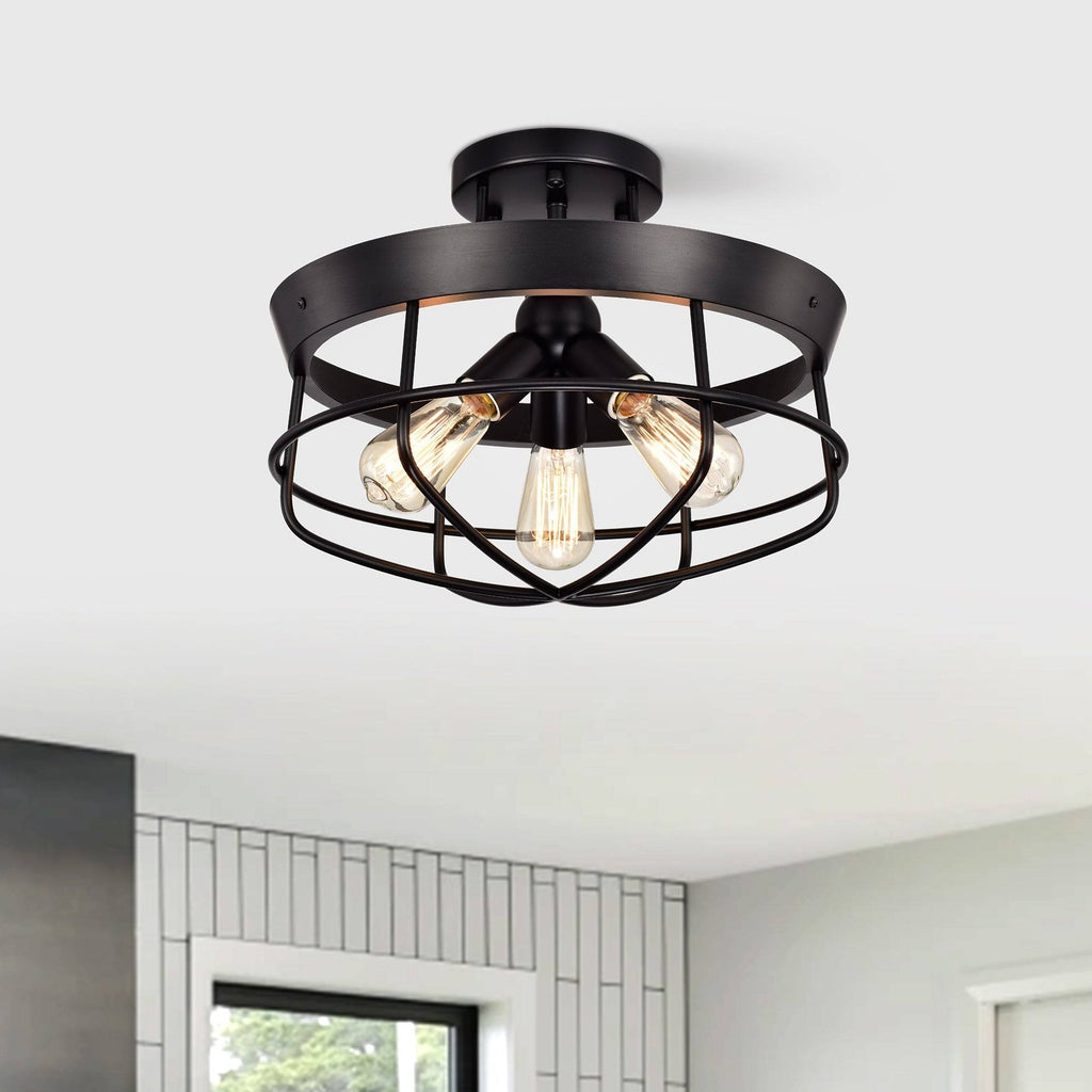 Semi Flush Mount Light H333