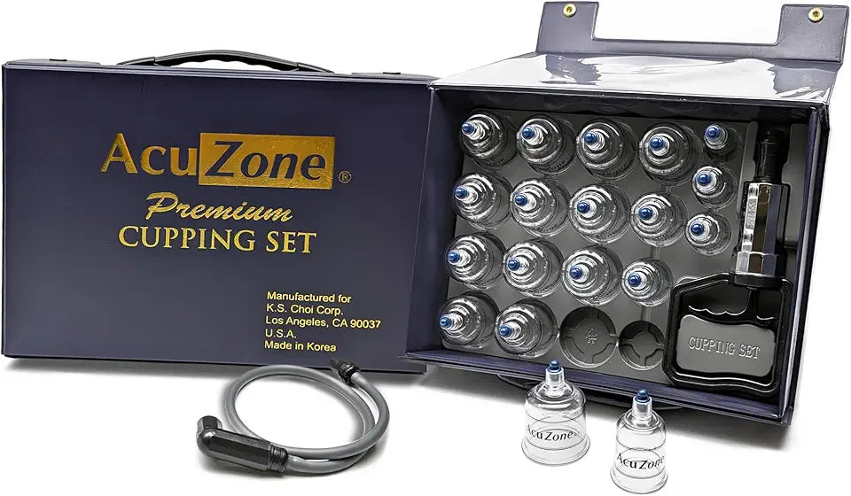 19 Pcs Plastic Cupping Set with Extension Tube H381