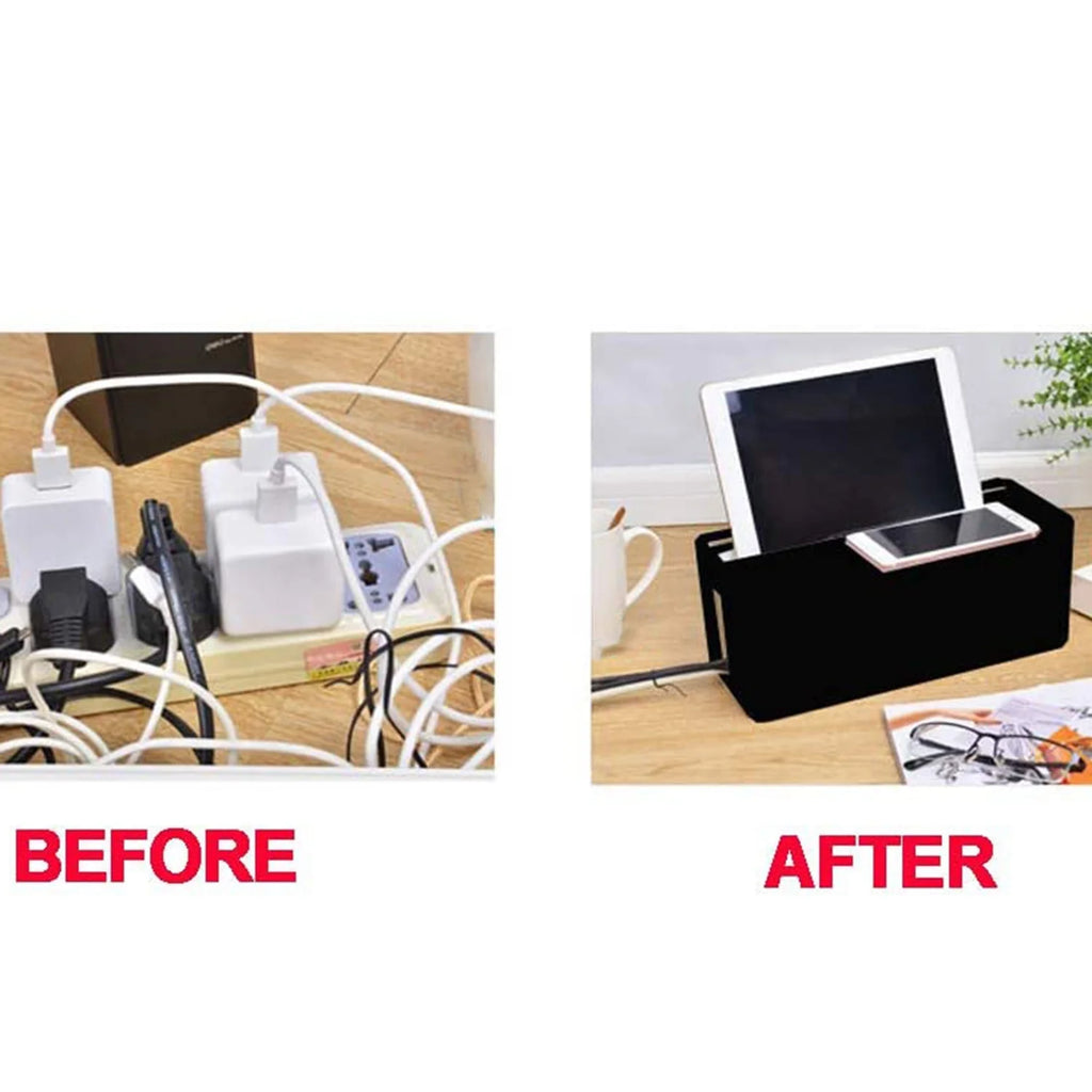 Black Cable Management Box Z4264