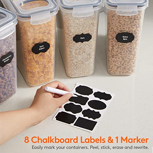 5.5L 4pcs Airtight Food Storage Canister Sets with Flip-Top Lids P31055