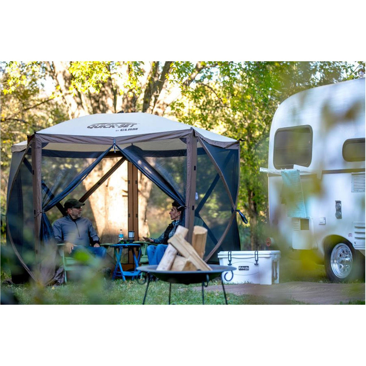 Portable Pop Up Canopy Tent with Mosquito Mesh V4528