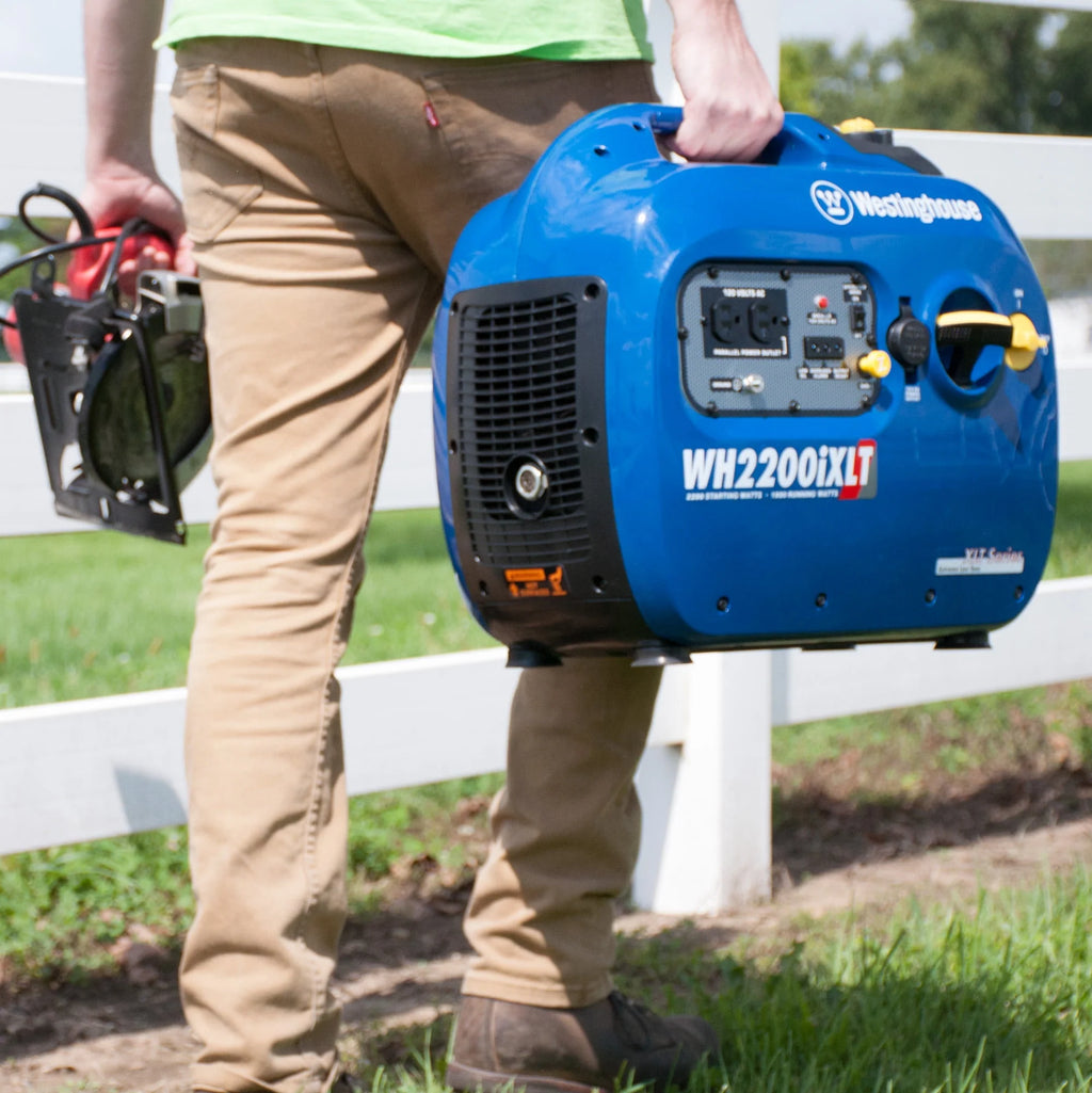 Portable Inverter Generator 1800 Rated Watts 2200 Peak Watts F763343