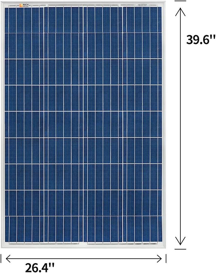 100 Watt 12 Volt Polycrystalline Solar Panel Y5999