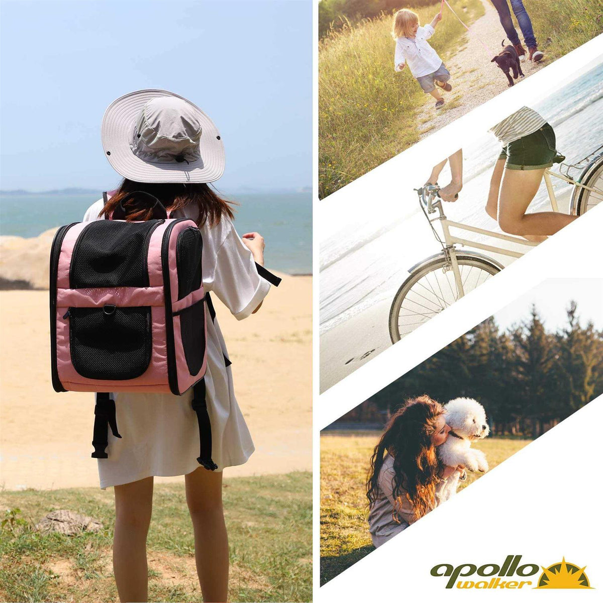 Pet Carrier Backpack for Cats and Dogs U103962