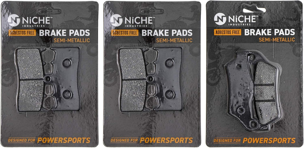 Brake Pad Set Semi-Metallic Pack of 2 I495