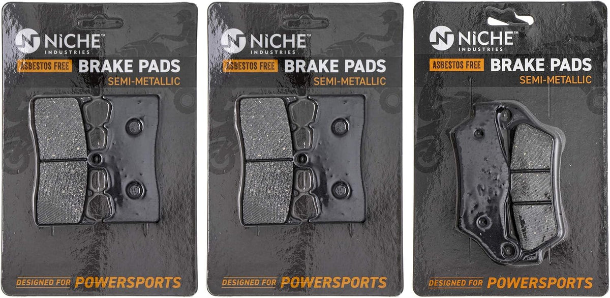 Brake Pad Set Semi-Metallic Pack of 2 I495