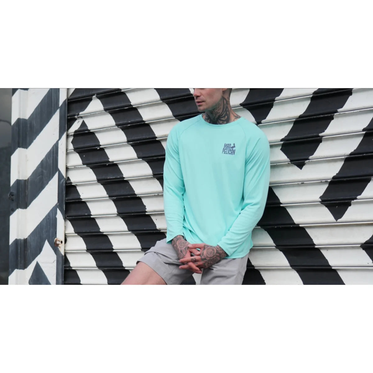 Aruba Blue Raglan UV T-Shirt S903