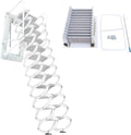 12 Steps Al-Mg Alloy Telescopic Attic Ladder S3250