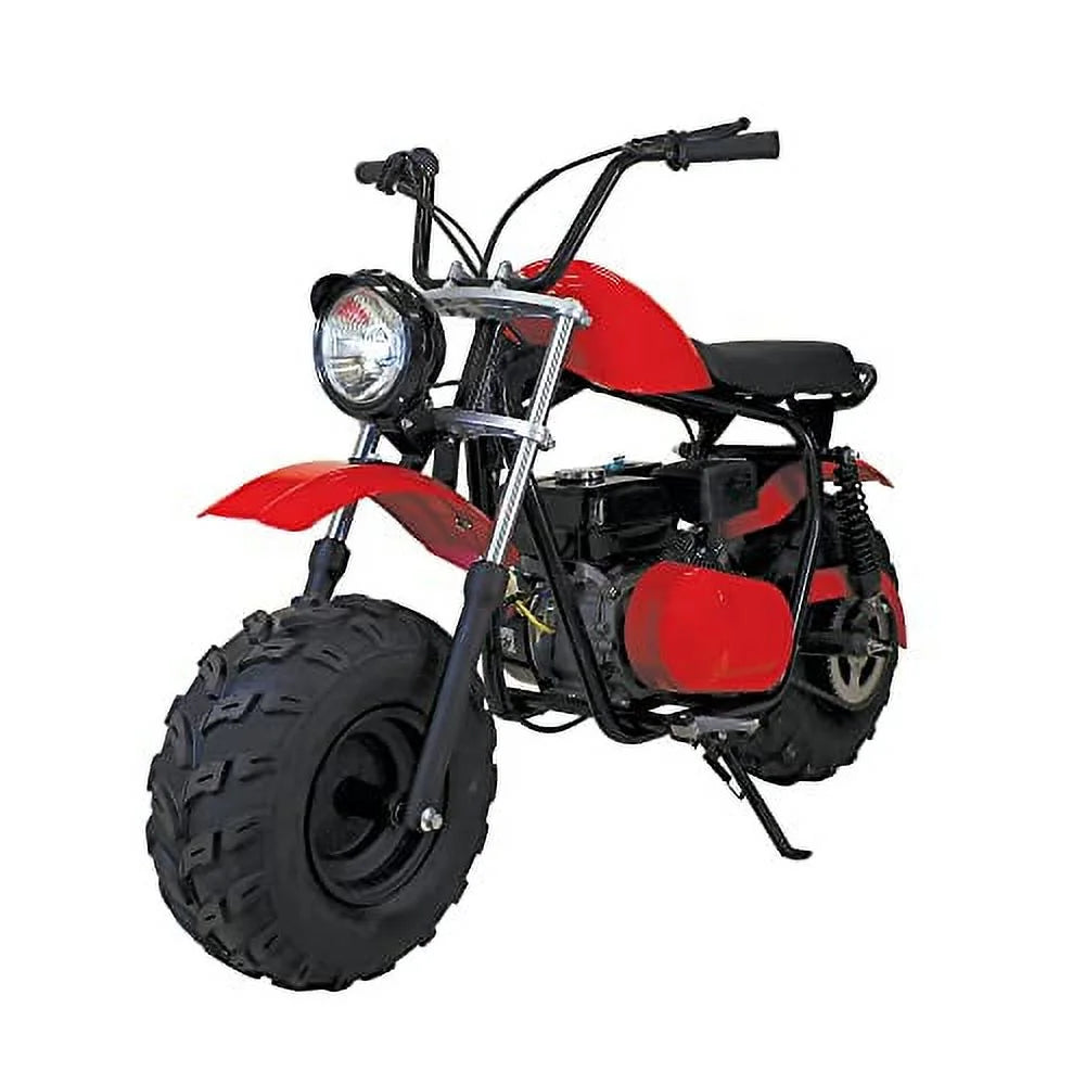 7.5HP 196cc Gas Powered Mini-Bike (Motorcycle) (Red) E60260