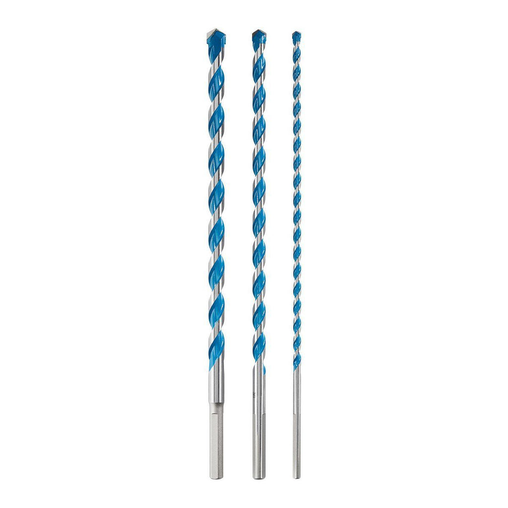 Hammer Drill Masonry Bit Set, 3-Piece C549