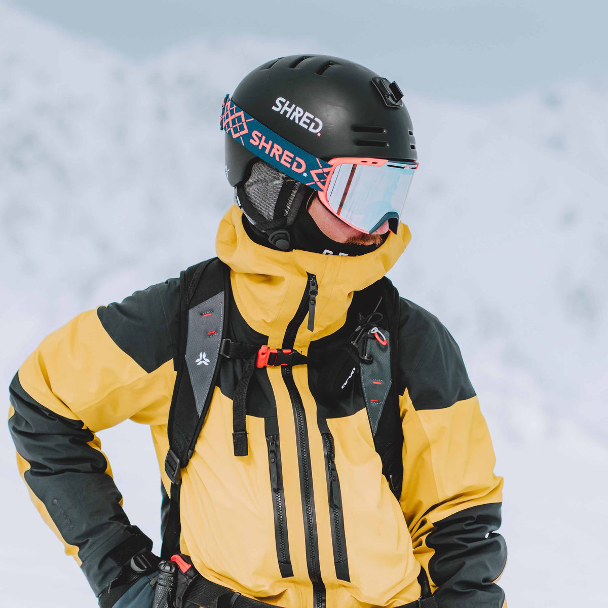 Grey Snow Helmet Y312918