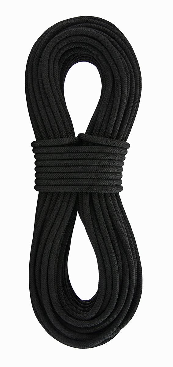 Black 9mm Climbing Rope K250