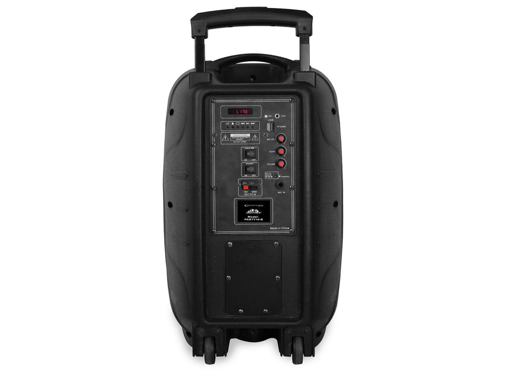 Blue Rechargeable Bluetooth LED Speaker X61872