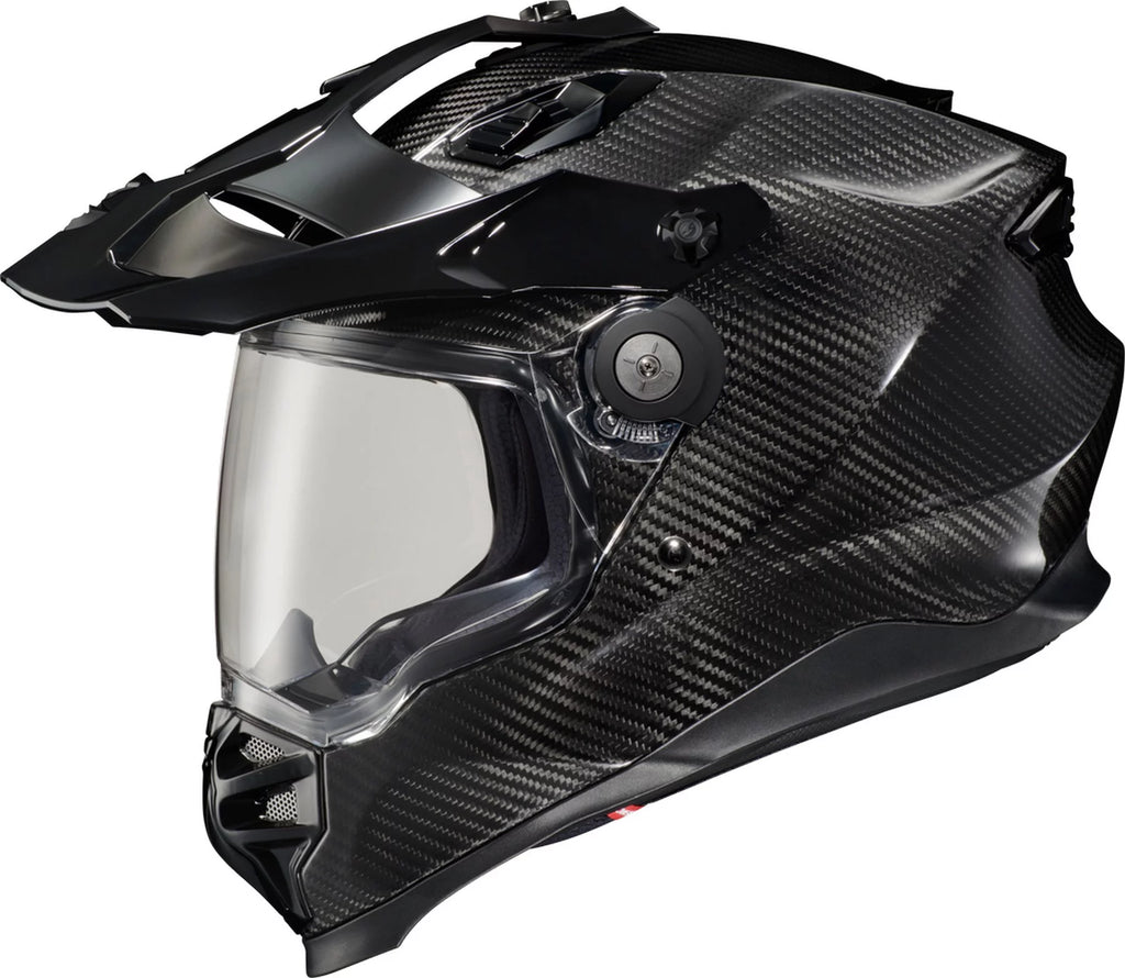 Carbon Dual Sport Helmet Gloss Black LG X311068
