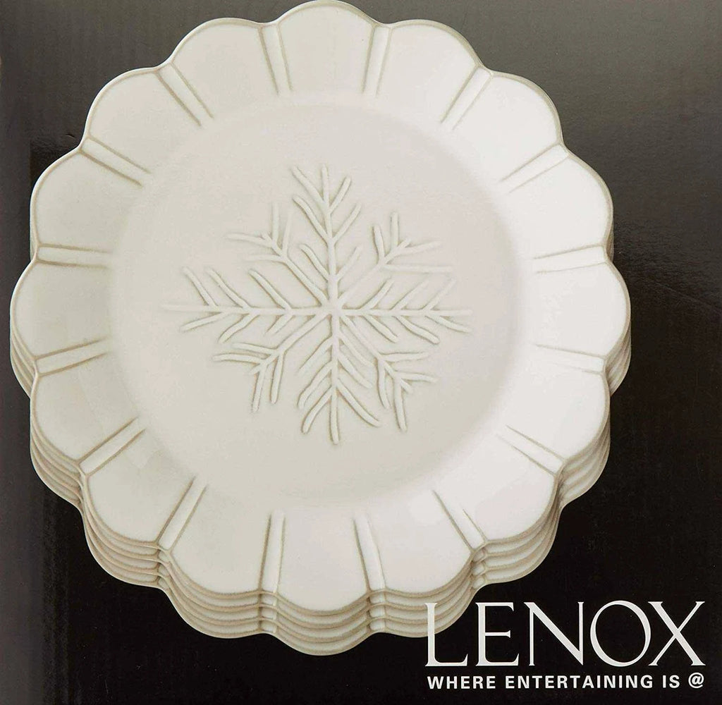 Alpine Carved 4-Piece Accent Plate Set V53834