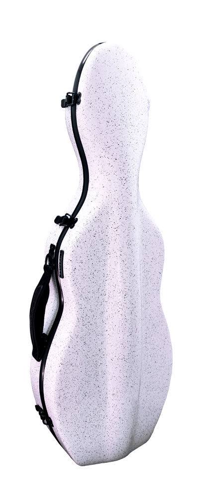 Fiberglass Violin Case White Speckled 4/4 Z29357