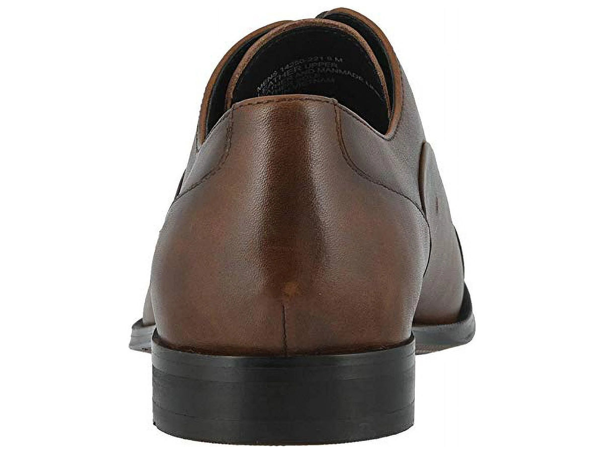 Cognac Cap Toe Oxford Shoes Q9345