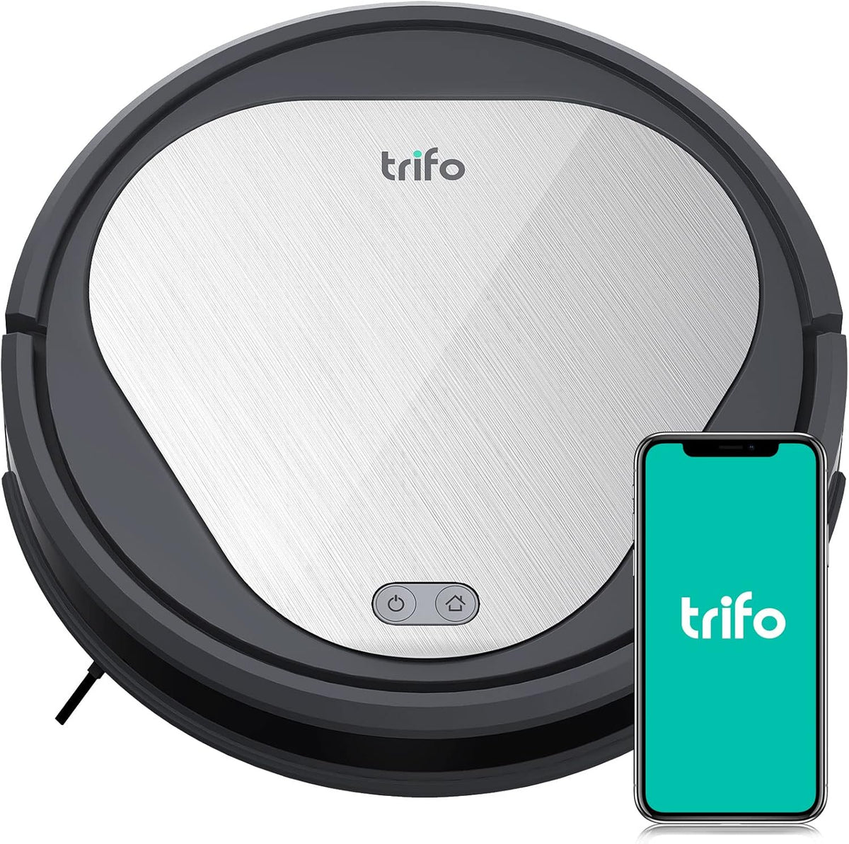 Robot Vacuum, 4000Pa Suction, 2600mAh Battery, Self-Charging Z9952