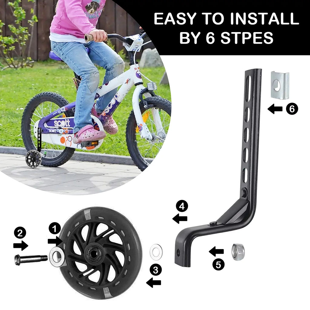 1 Pair Training Wheels for Bike S218293