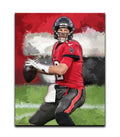 Tom Brady Tampa Bay Buccaneers 16 x 20 Gallery Stretch Canvas V4460