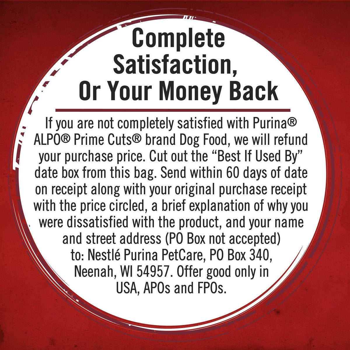 Dry Dog Food B182835