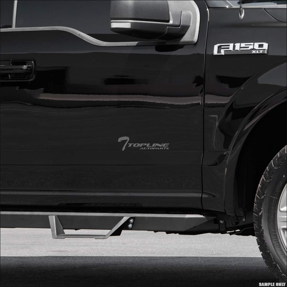 Matte Black Drop Step Side Nerf Bars Running Boards B576