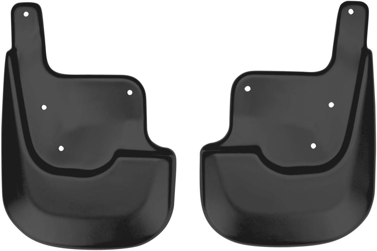 Black Front Mud Guards 2 Pcs T673