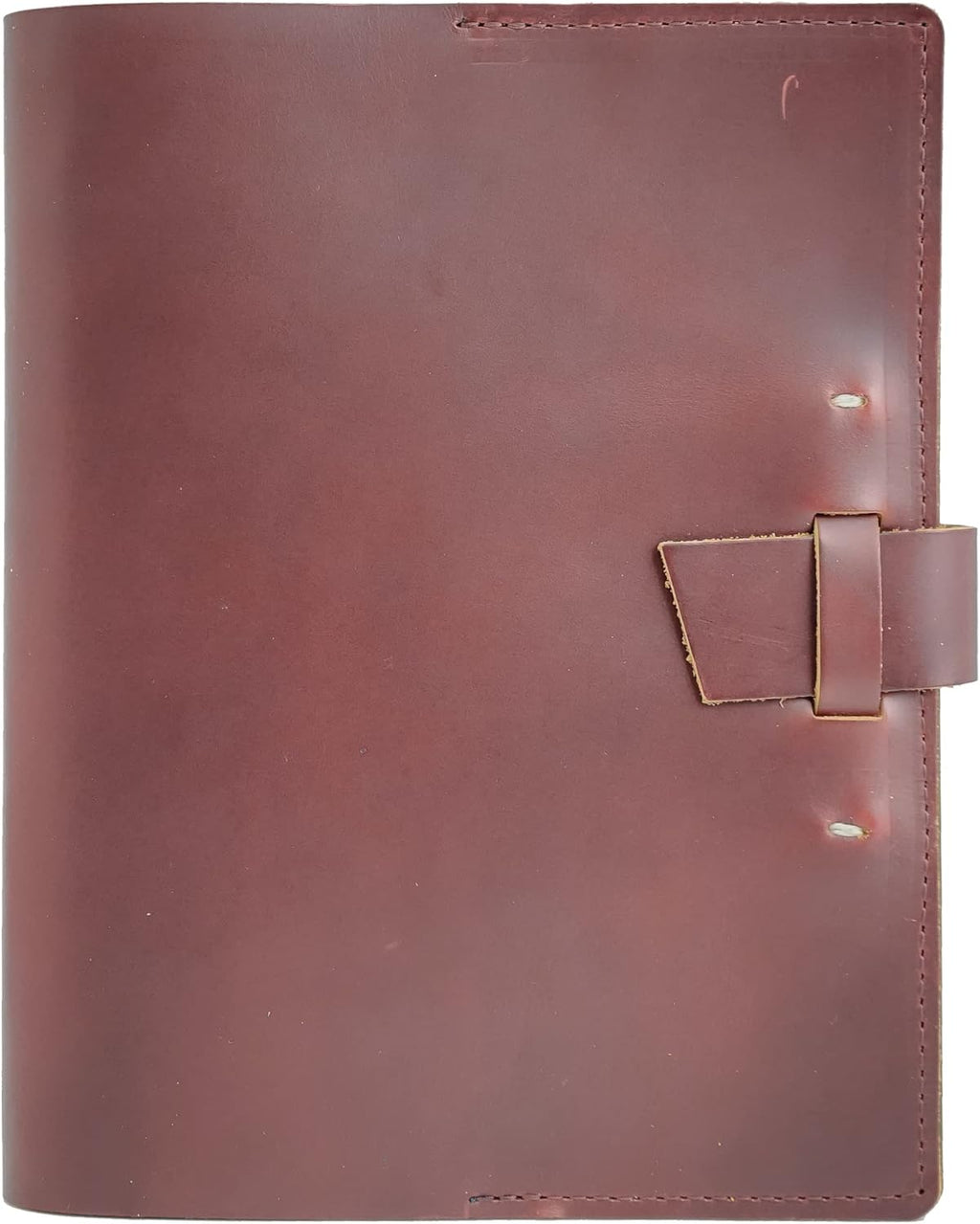 Refillable Lined Leather Writing Notebook, Medium 6 x 8, Dark Brown, Pack of 2 X661