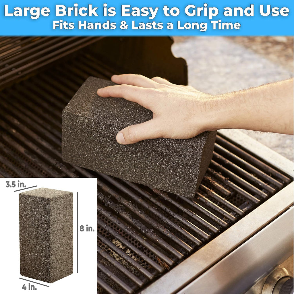 Non Scratch Pumice Stone Grill Cleaning Brick 4 Pack N397410