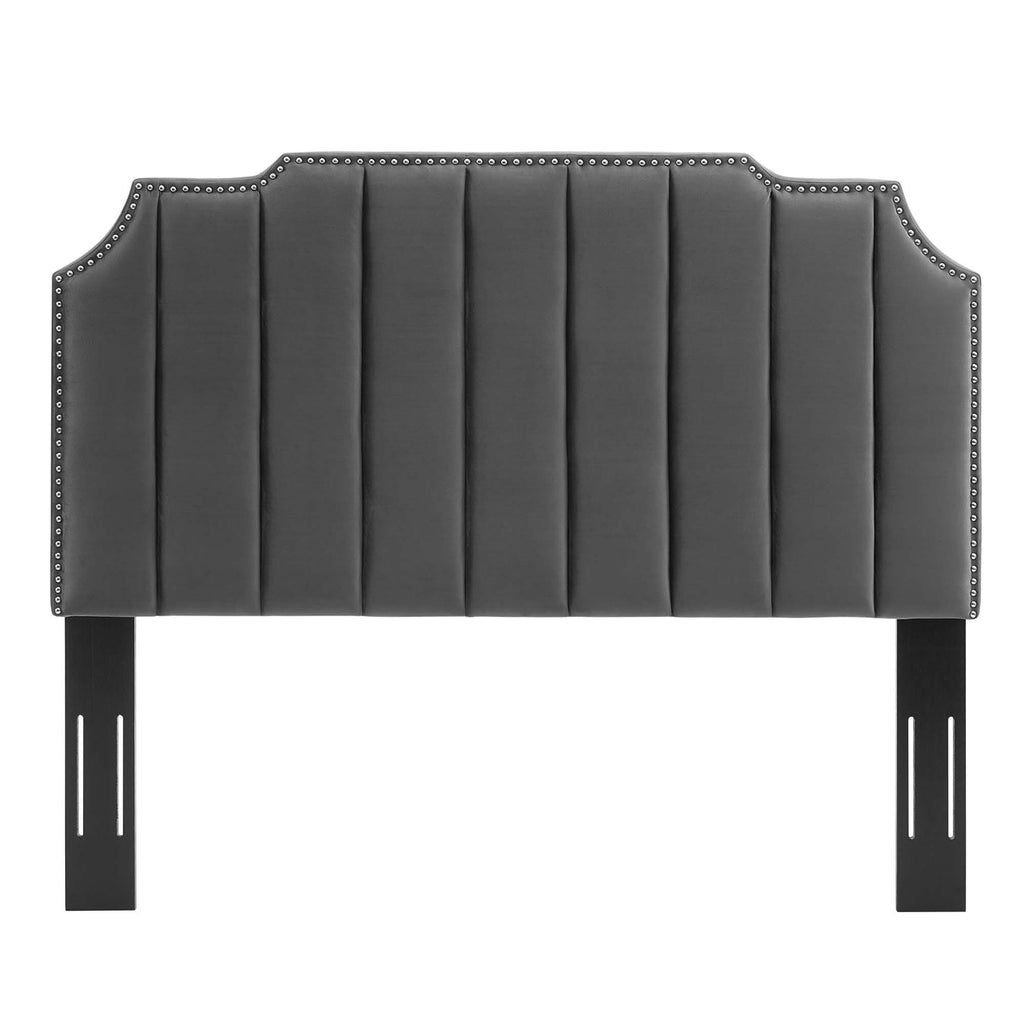 Pink Velvet King/California King Headboard T7272
