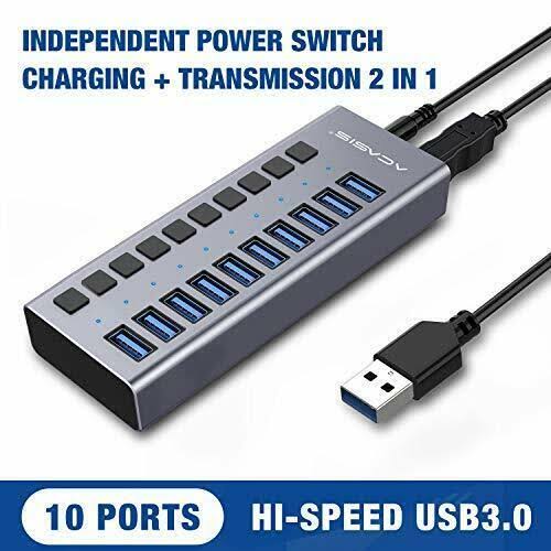 10 Ports 48W USB 3.0 Hub M37117