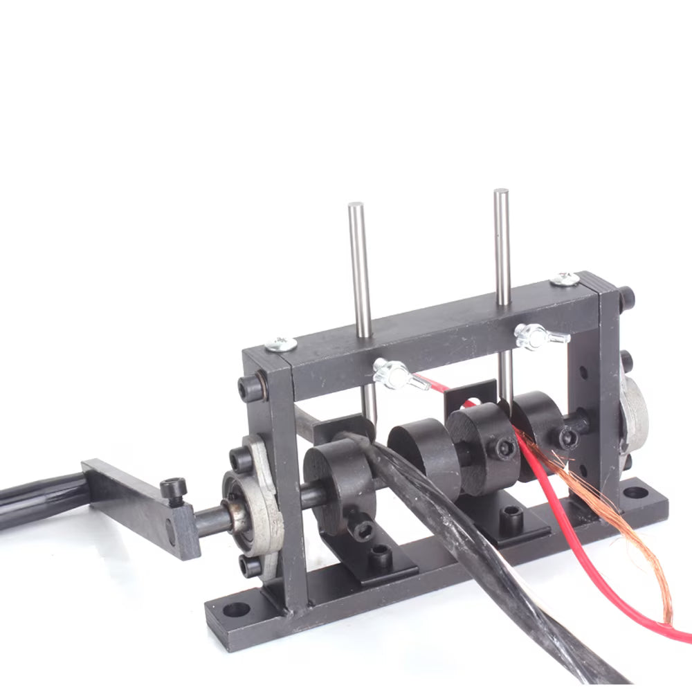 Manual Electric Drill Dual-purpose Wire Stripping Machine Scrap Cable Peeling Stripper for 1-30mm P7679