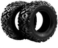 Set of 2 25x10-12 ATV UTV Tires All-Terrain 6 Ply Tubeless M650956