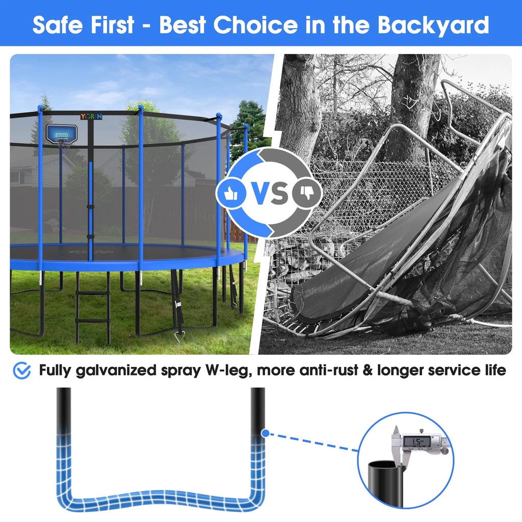 15' Trampoline X8280