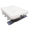 Queen Air Mattress with Frame and Rolling Case Y857