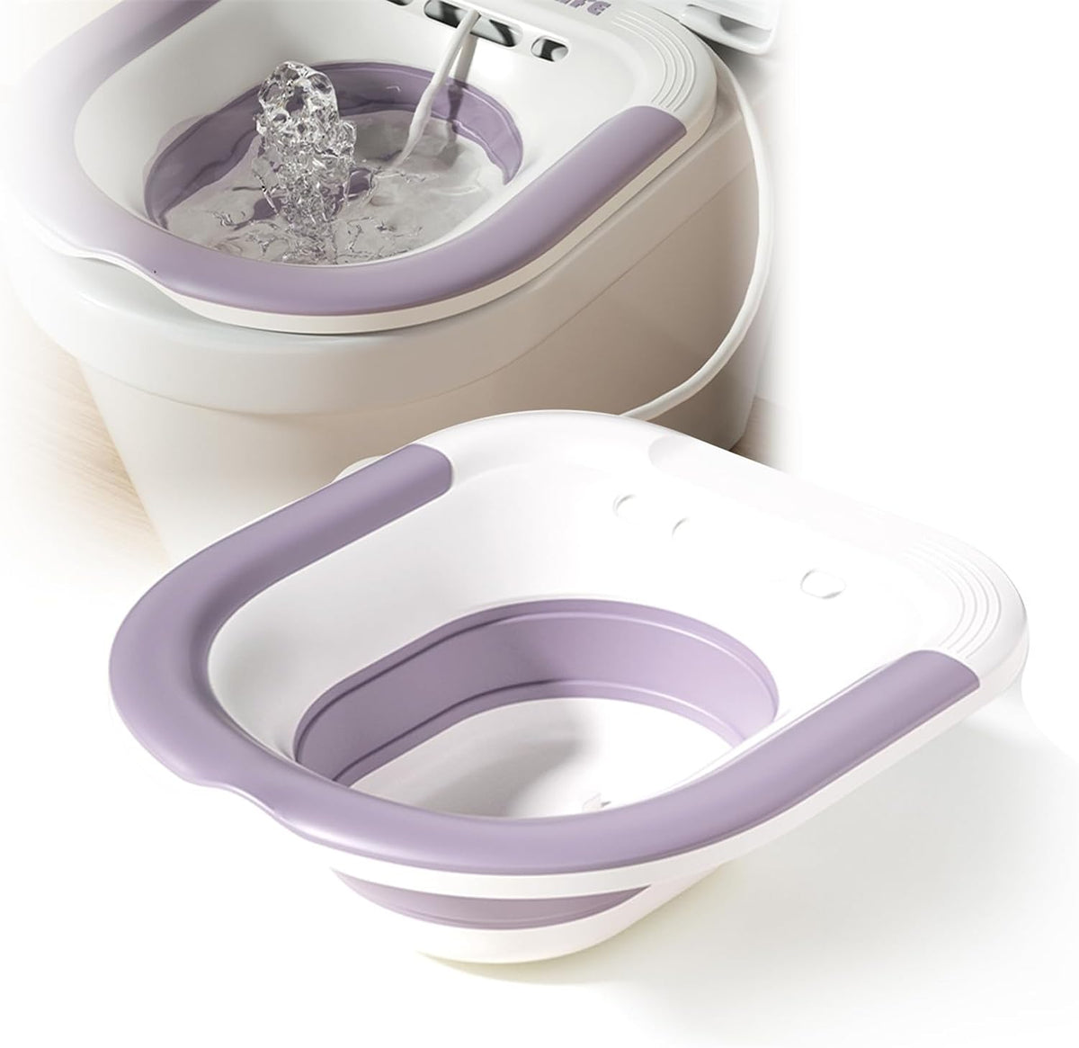Foldable Sitz Basin with Flusher I492360