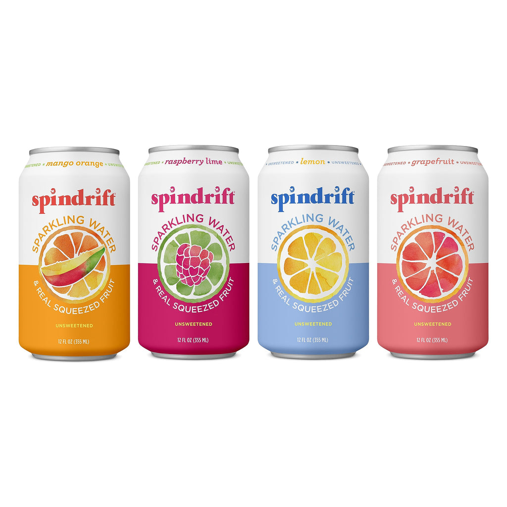 4 Flavor Variety Pack Sparkling Water 12 Fl Oz (Pack Of 20) Q418967