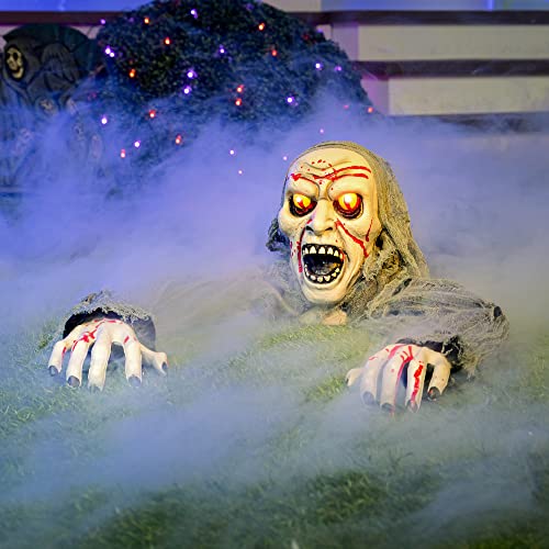 Sound Activated Halloween Groundbreaker Crawling Doll I719
