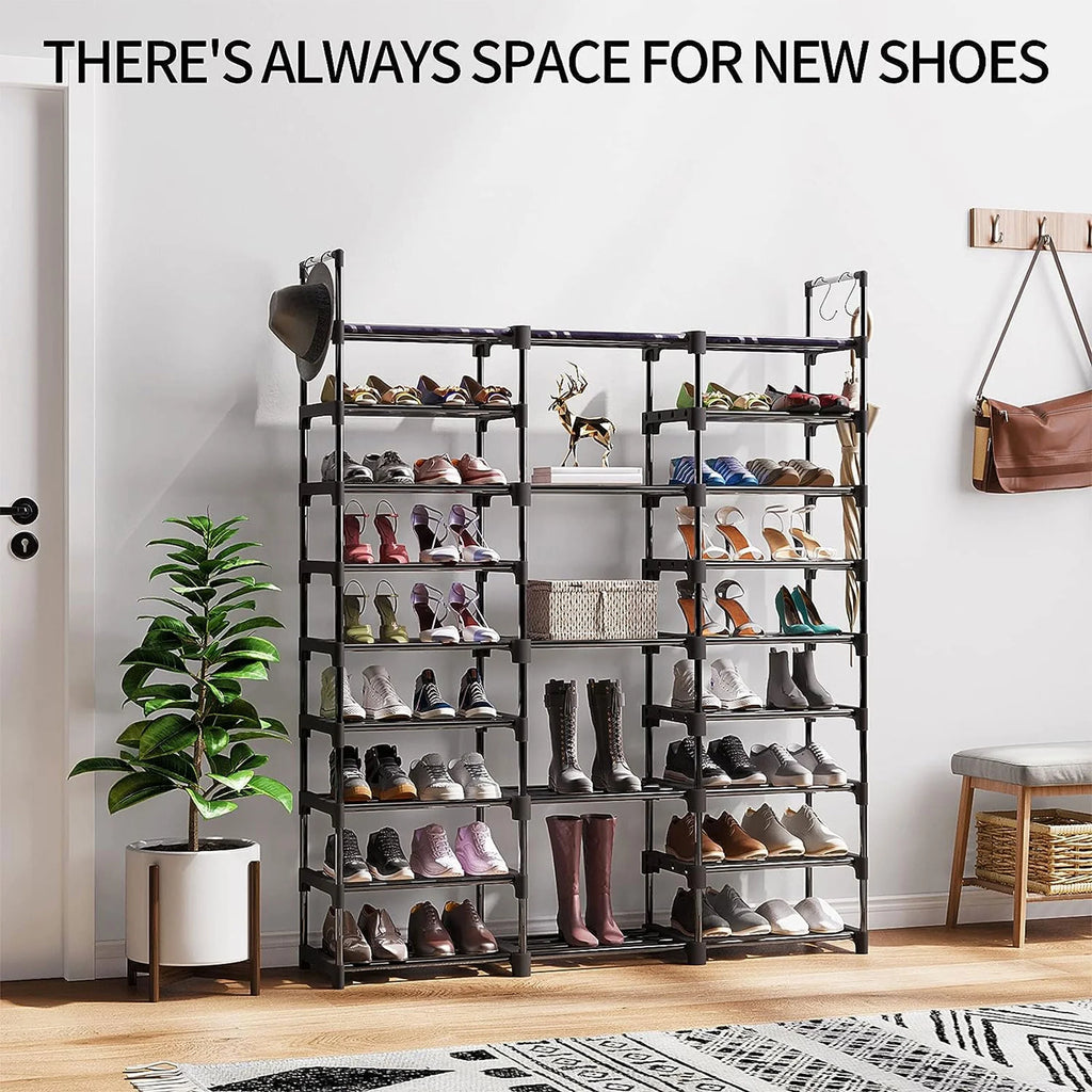 9 Tier Metal Shoe Rack K6501