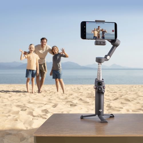 3-Axis Phone Gimbal Stabilizer with Built-in Extension Rod & Tripod G2172